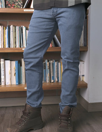 Jean Comfort Azul Petróleo