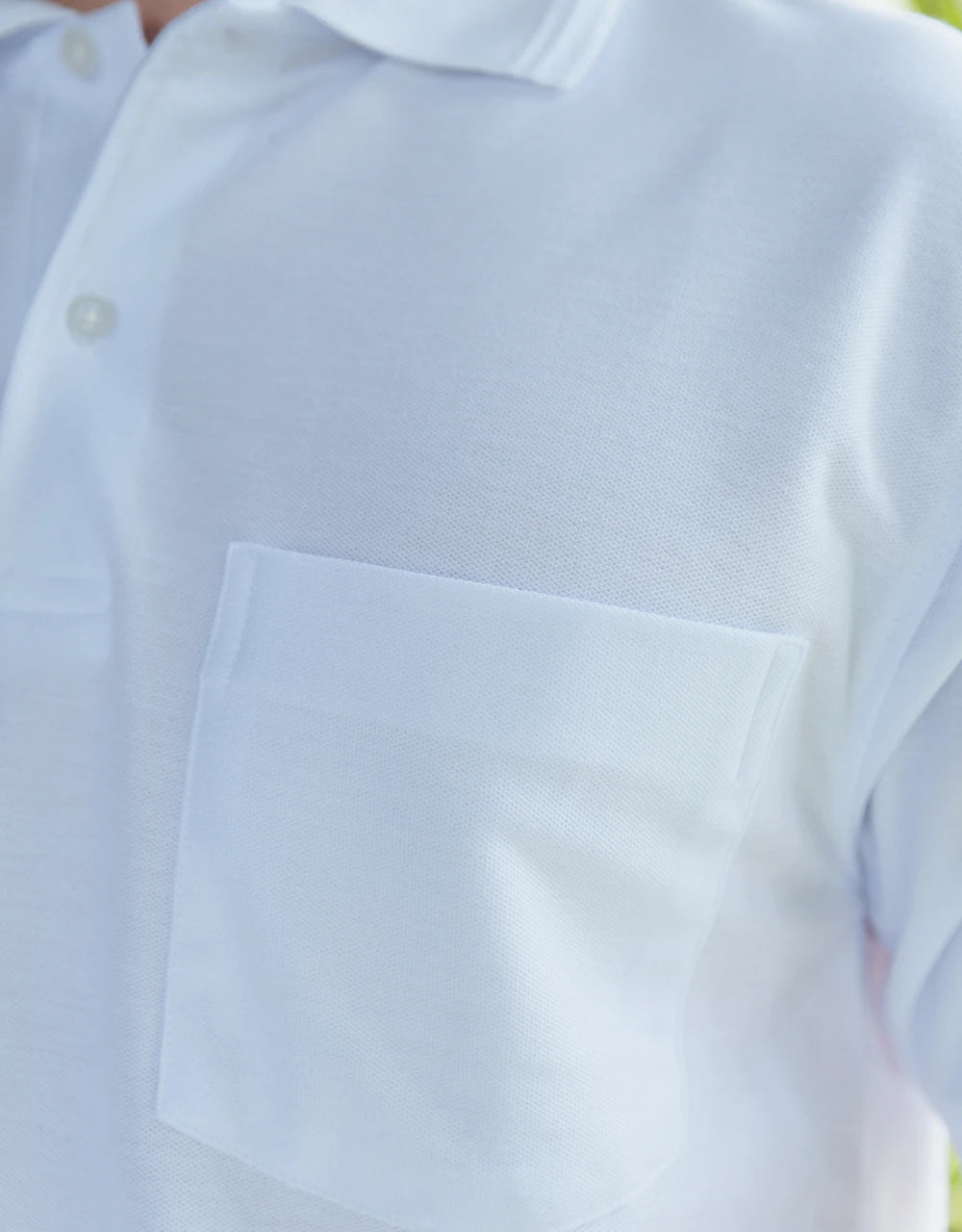 Camiseta Polo Blanca