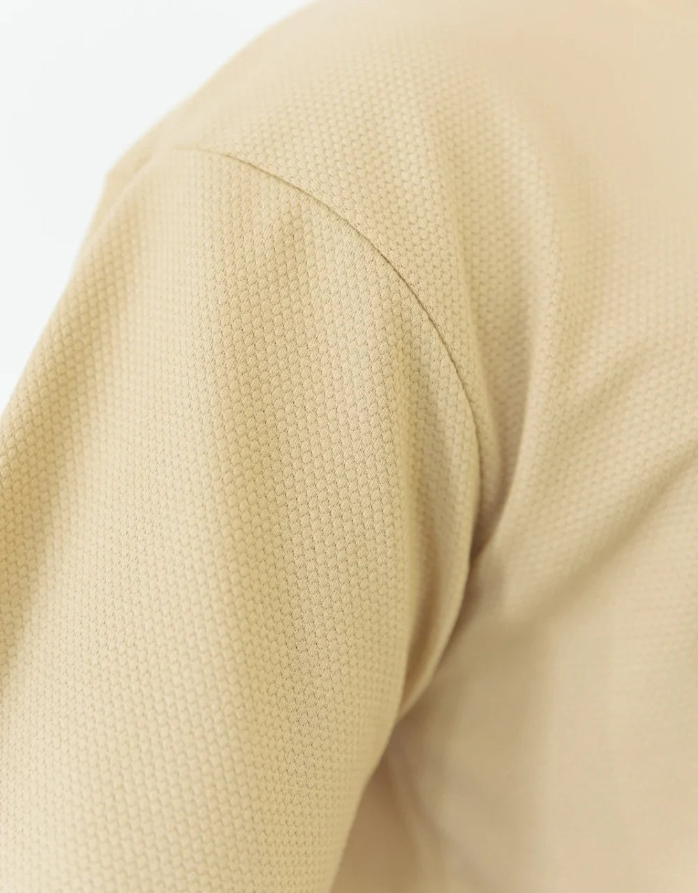 Camiseta Oversize Caqui Textura Hexágonos