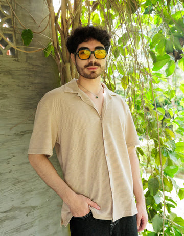 Camisa Sierra Color Tabaco